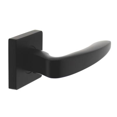 Intersteel DeurklinkZeus vierkant rozet zwart - 0023.171102