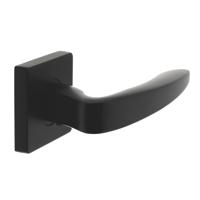 Intersteel DeurklinkZeus vierkant rozet zwart - 0023.171102 - thumbnail