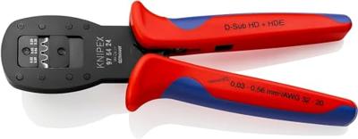 Knipex 97 54 24 97 54 24 Krimptang D-sub stekkers 0.03 tot 0.56 mm²