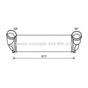 Intercooler, inlaatluchtkoeler BWA4543