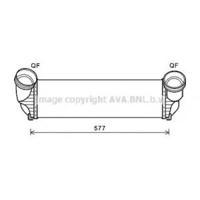 Intercooler, inlaatluchtkoeler BWA4543 - thumbnail
