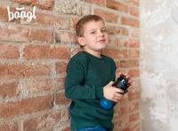 Batman Blue Drinkfles 350 ml - thumbnail