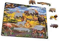 Selecta Larsen legpuzzel dieren - afrikaanse savanne, 43st. - thumbnail