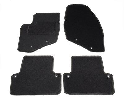 Automatten op maat - zwart stof - Volvo V70 touring 2000-2006