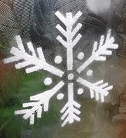 Kerst kunstsneeuw 150ml en sjabloon - thumbnail