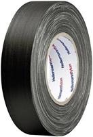 HellermannTyton HTAPE-TEX-BK-50x50 712-00904 Textieltape HelaTape Tex Zwart (l x b) 50 m x 50 mm 1 stuk(s) - thumbnail