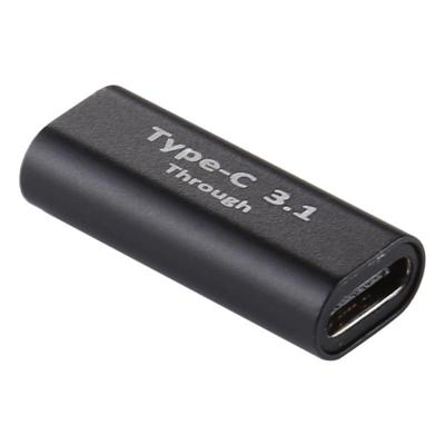 Type-C / USB-C Female to Type-C / USB-C Vrouwelijke Aluminium Aluminium Aluminium Lichtmetalen Adapter