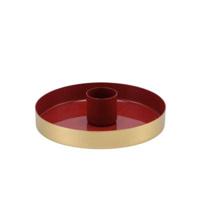 Daan Kromhout Kandelaar rond marrakech bordeaux 10 cm | 8 stuks - thumbnail