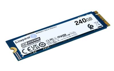 Kingston Enterprise 240 GB NVMe/PCIe M.2 SSD 2280 harde schijf M.2 NVMe PCIe 4.0 x4 SEDC2000BM8/240G