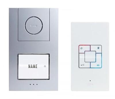 m-e modern-electronics Vistus AD ALU 4010 S Deurintercom Kabelgebonden Complete set voor Eengezinswoning Zilver m-e modern-electronics Vistus AD ALU 4010 S Deurintercom Kabelgebonden Complete set voor Eengezinswoning Zilver