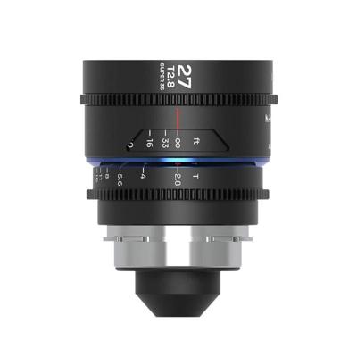 Laowa Nanomorph 27mm T2.8 1.5X S35 (Blue) (Cine) Arri PL/EF