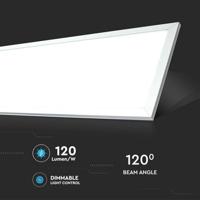 Vtac LED Panel 120x30 - 29W - 3000K Warm Wit - 9421978 - thumbnail