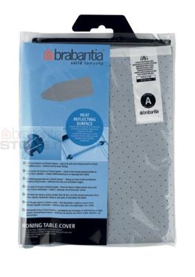 Brabantia strijkplankhoes A 110x30 cm 2mm schuim metallic
