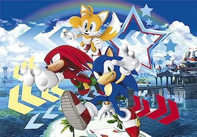 Clementoni legpuzzel super sonic, 104st.