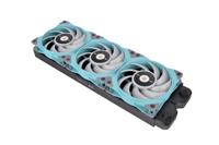 Thermaltake Toughfan 12 Turquoise High Static Pressure Radiator Fan Universeel Ventilator 12 cm Blau - thumbnail