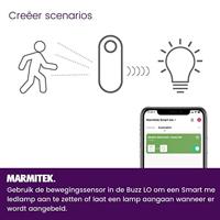 Buzz LO + Bell ME WHT - Deurbel met camera - Gong wit - thumbnail
