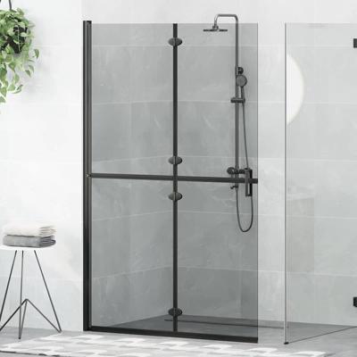 Inloop douche wand Zwart en donkertransparant 120 x 190 cm Inloop douche wand Zwart en donkertransparant 120 x 190 cm