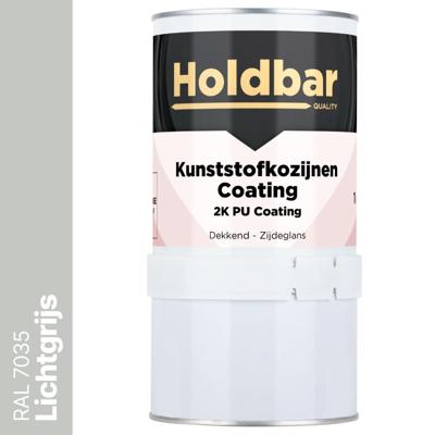 Holdbar Kunststofkozijnen Coating Lichtgrijs (RAL 7035) 1 Kg Holdbar Kunststofkozijnen Coating Lichtgrijs (RAL 7035) 1 Kg