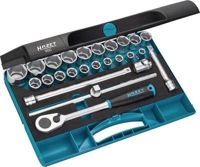 Hazet Dopsleutelset Metrisch 1/2 (12.5 mm) 25-delig 900