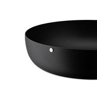 ALESSI - Brood/Fruitschaal 24cm h7 zwart - thumbnail
