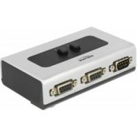 Delock DeLock - Switch - 3 x seriell - Desktop, wandmontierbar Seriële switch - thumbnail