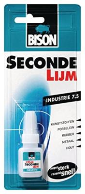 Bison Secondelijm Industrie Crd 7,5G*12 Nl - 1490132 - 1490132
