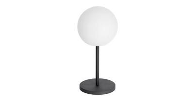 Kave Home Outdoor Tafellamp 'Dinesh' LED, met poot, kleur Zwart