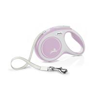 Flexi - Koppel New Comfort M 5M Tape Pink Max 25Kg - (600.7813) - thumbnail