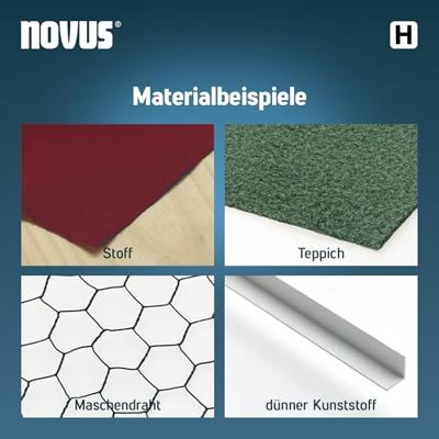 Novus Dundraad nieten H 37/10mm | 850 stuks - 042-0786 Novus Dundraad nieten H 37/10mm | 850 stuks - 042-0786