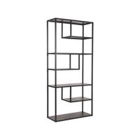 Label51 Boekkast Loft - Zwart - Metaal - thumbnail