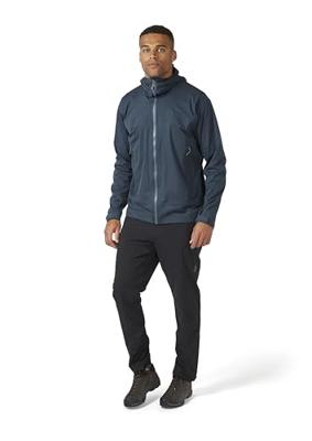 Rab Kinetic 2.0 Softshell Jas Heren Blue Night M Rab Kinetic 2.0 Softshell Jas Heren Blue Night M