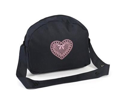 Poppen Luiertas - Melange Navy Grijs
