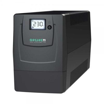 ONLINE USV-Systeme USV YUNTO Smile 600 Line-interactive 600 VA 360 W 2 AC-uitgang(en) ONLINE USV-Systeme USV YUNTO Smile 600 Line-interactive 600 VA 360 W 2 AC-uitgang(en)