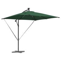 Cantilever Banana Parasol Groen 249 x 249 x 250 cm - thumbnail