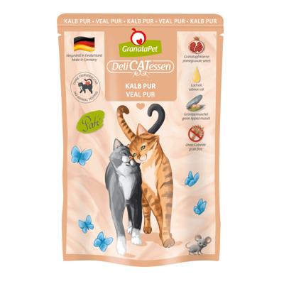 GRANATAPET DeliCATessen Veal - nat kattenvoer - 85g