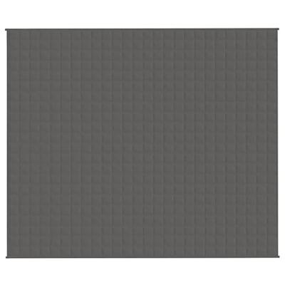 Verzwaringsdeken 220x260 cm 15 kg stof grijs Verzwaringsdeken 220x260 cm 15 kg stof grijs