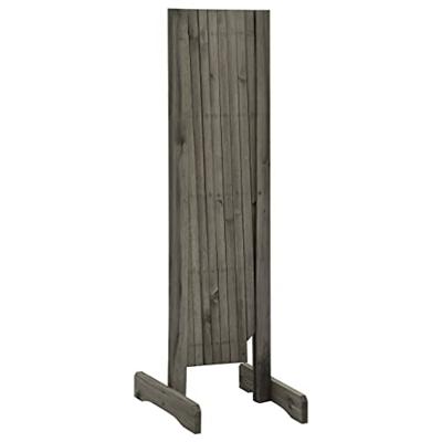 VidaXL Tuinlatwerk 150x80 cm massief vurenhout grijs