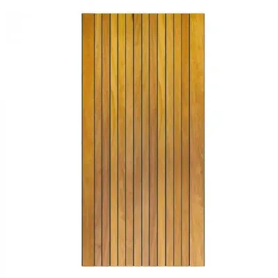 Elephant Tuindeur Hardhout Stripes Black - 100 x 180 x 4,5 cm