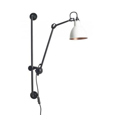 DCW Editions Lampe Gras N210 Round Wandlamp - Wit/koper DCW Editions Lampe Gras N210 Round Wandlamp - Wit/koper
