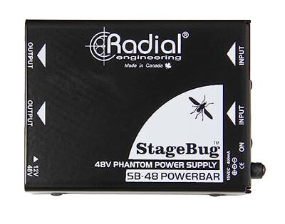 Radial STAGEBUG SB-48 fantoomvoeding 48V - 2 kanalen