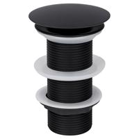 Differnz Differnz always open L afvoerplug voor fontein - mat zwart - thumbnail