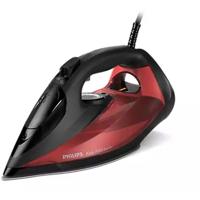 Philips DST7022/40 7000 Series HV-Stoomstrijkijzer Zwart/Rood - thumbnail