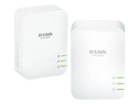 PowerLine AV2 1000 HD Gigabit Passthrough Kit DHP-P601AV - Bridge - GigE, HomePlug AV (HPAV) 2.0, IEEE 1901 - FR/BE - aansluitbaar aan muur - thumbnail