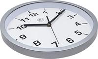 NeXtime nx-7321zw wandklok nxt diameter 20cm kunststof zwart, witte wijzerplaat - thumbnail