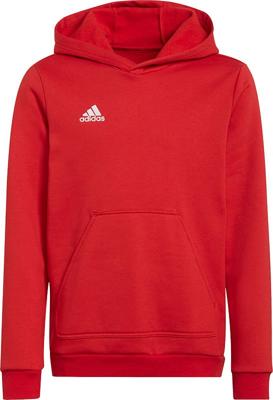 adidas Entrada 22 Sweat Hoodie Kids Rood Wit