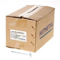 Hitmetal Bouwplaatnagel gegalvaniseerd 3.4 x 90mm - thumbnail