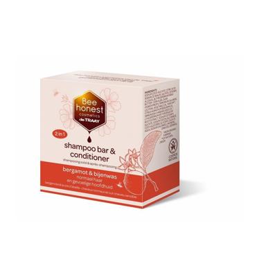 Traay Bee Honest Shampoobar bergamot & bijenwas 80 Gram Traay Bee Honest Shampoobar bergamot & bijenwas 80 Gram