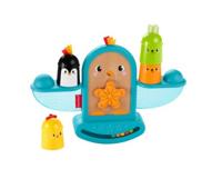 Jonotoys Fisher price rammel en stapel balanceer vogeltje - thumbnail