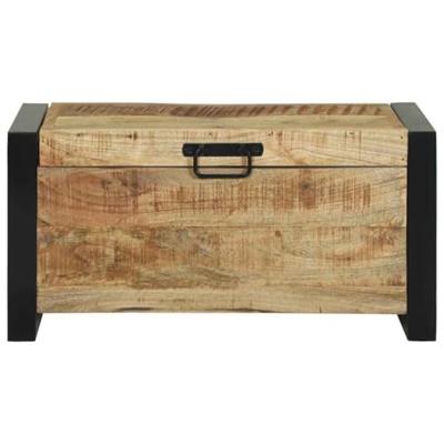 Opbergkisten met opslag Bruin 60 x 30 x 30 cm Massief mangohout