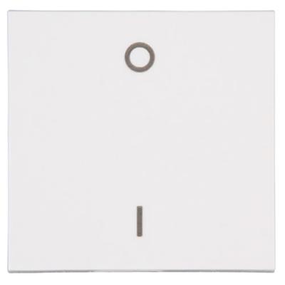 Kopp HK07 bedieningswip voor 2P schakelaar met 0-1 stand wit glanzend